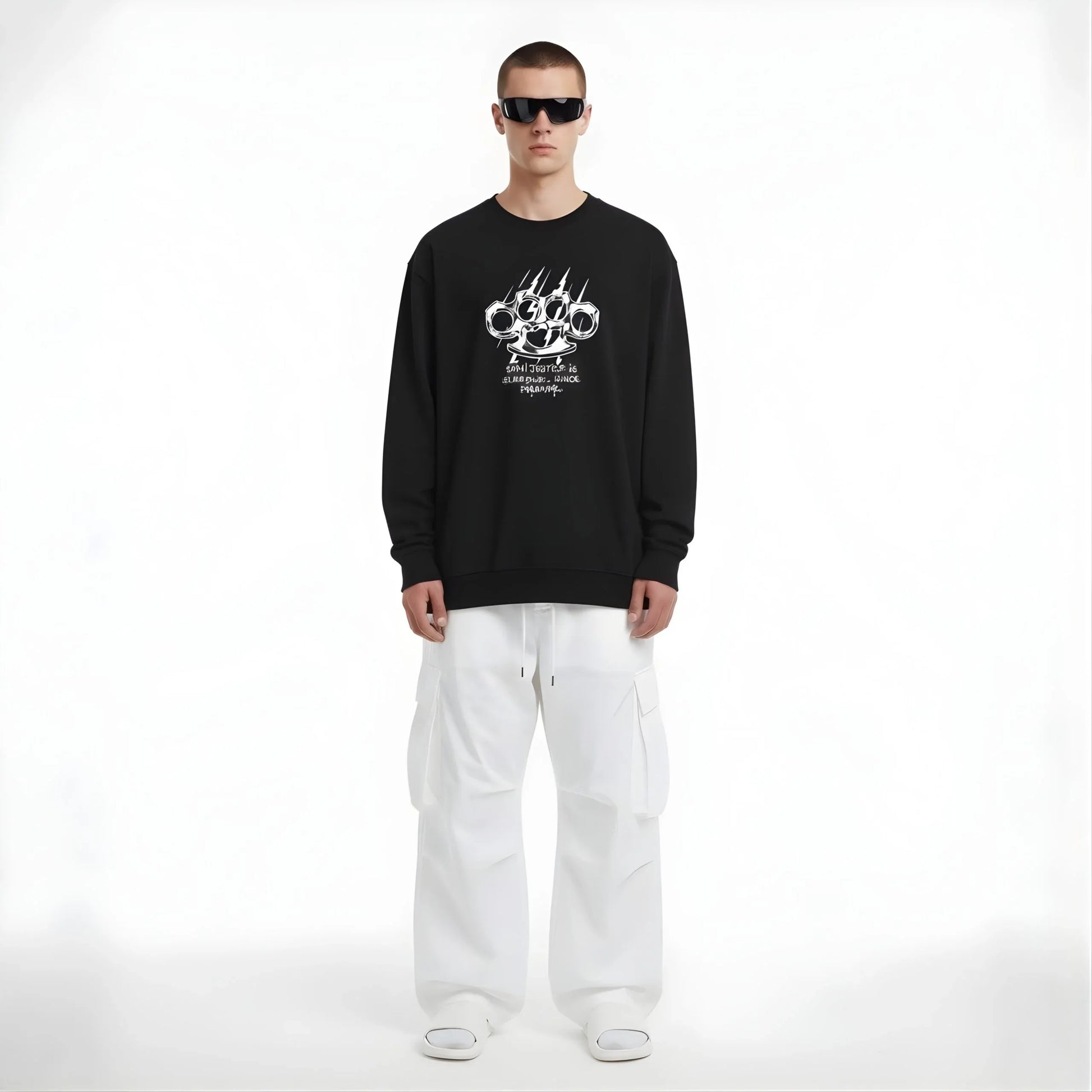 Shadow Claw Streetwear Sweatshirt - Cornus Fashion