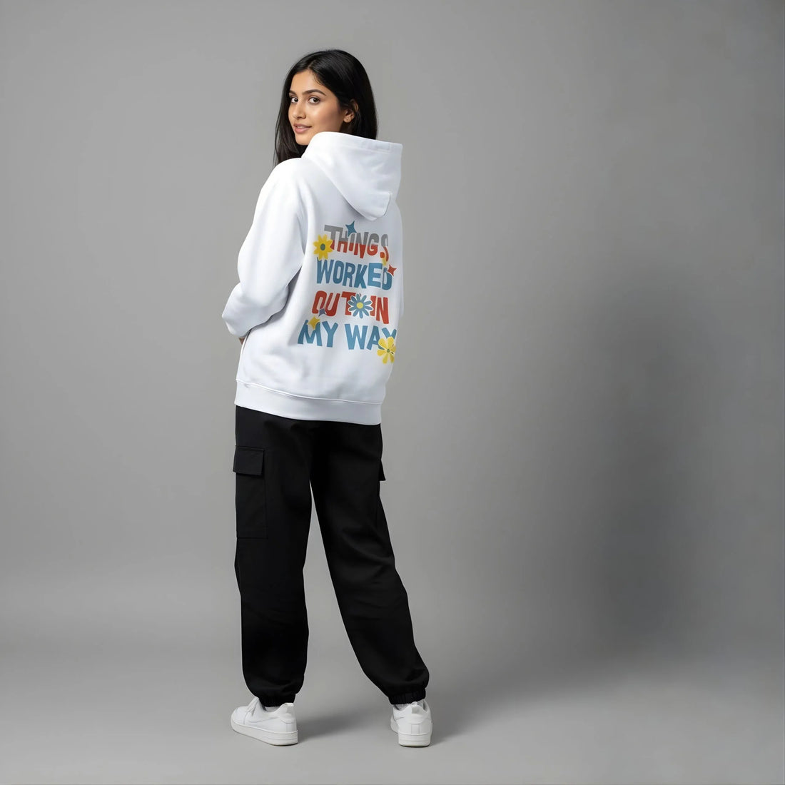 My Way Blossom Hoodie - Cornus Fashion