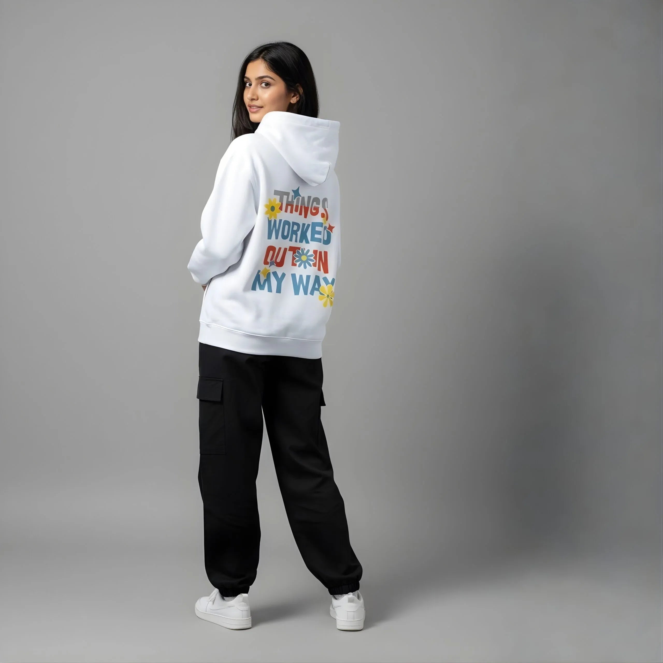 My Way Blossom Hoodie - Cornus Fashion