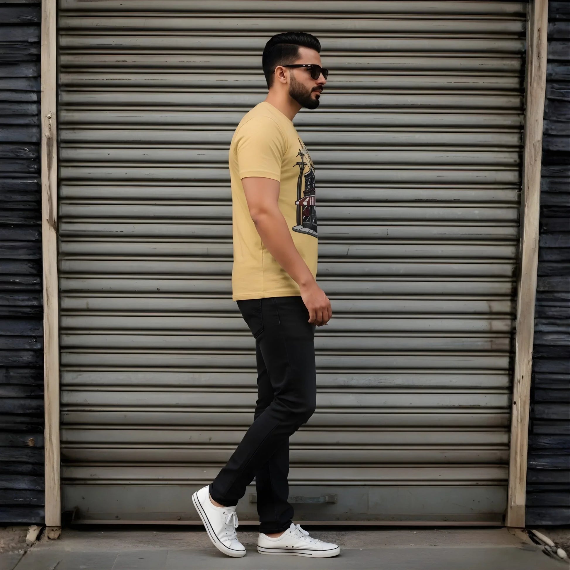Urben Dinner Sketch Tee - Cornus Fashion