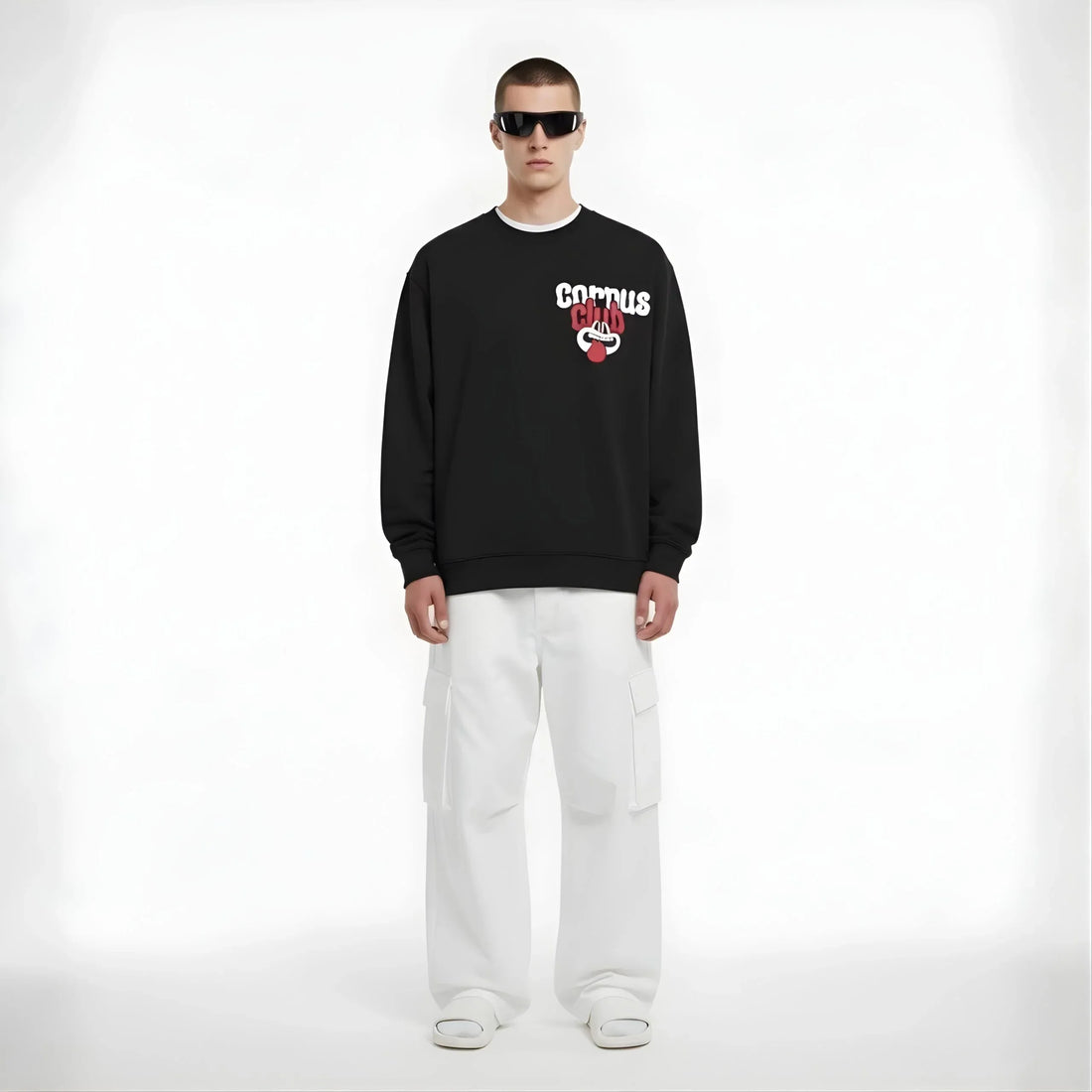 Cornus Club Minimal Sweatshirt - Cornus Fashion