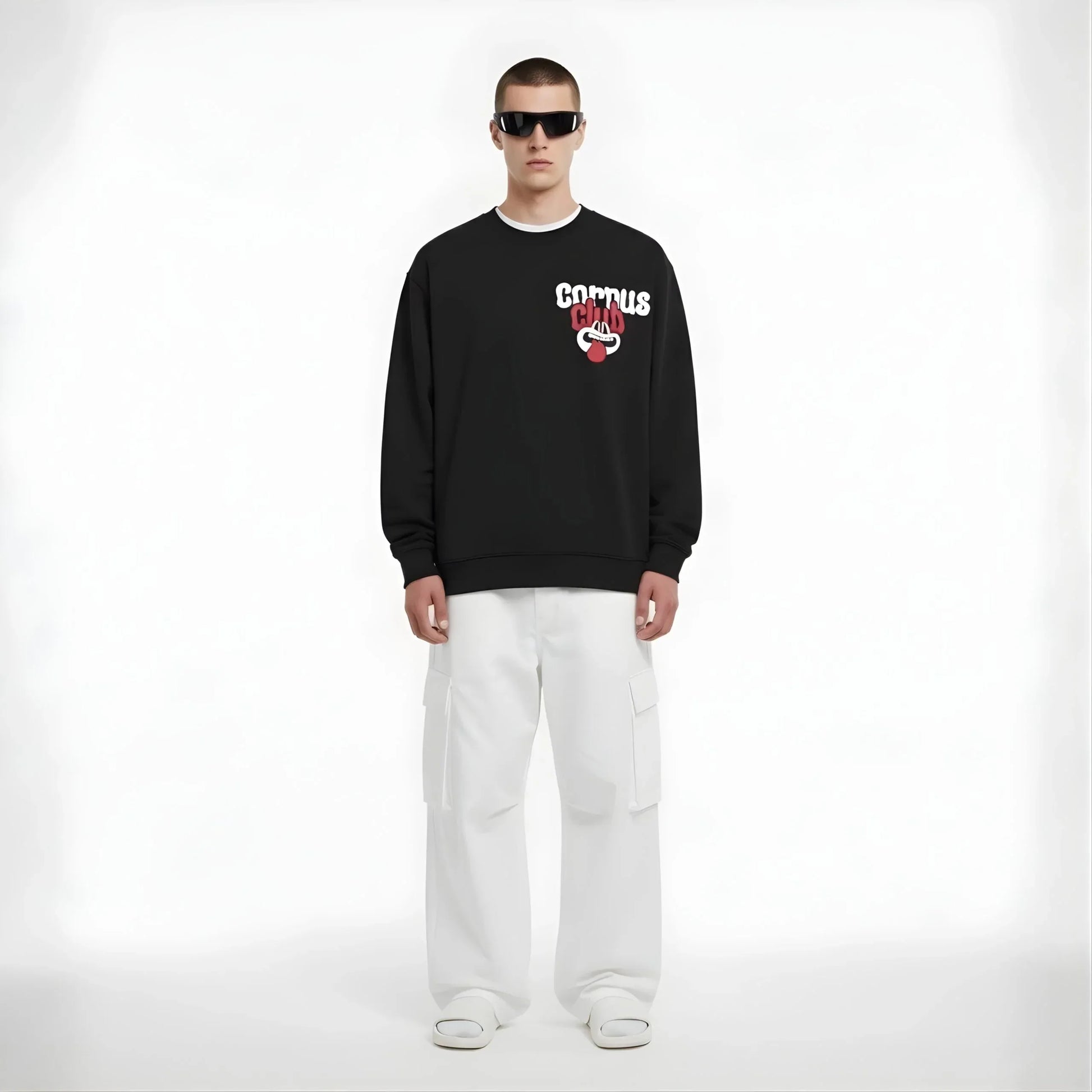 Cornus Club Minimal Sweatshirt - Cornus Fashion
