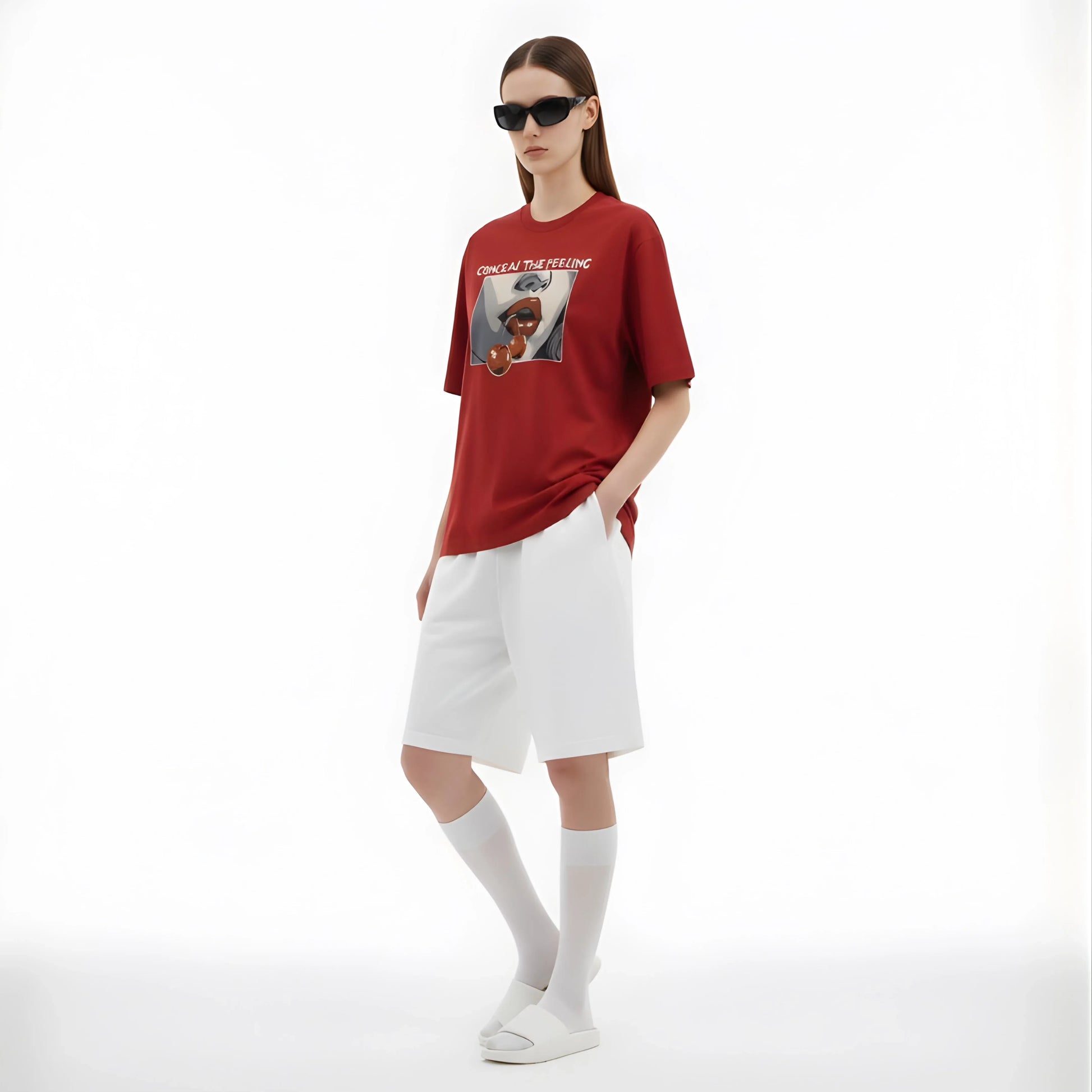 Hidden Desire Graphic Tee - Cornus Fashion