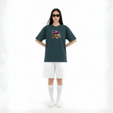 Oh What You Fancy Oversized Tee - Cornus Fashion