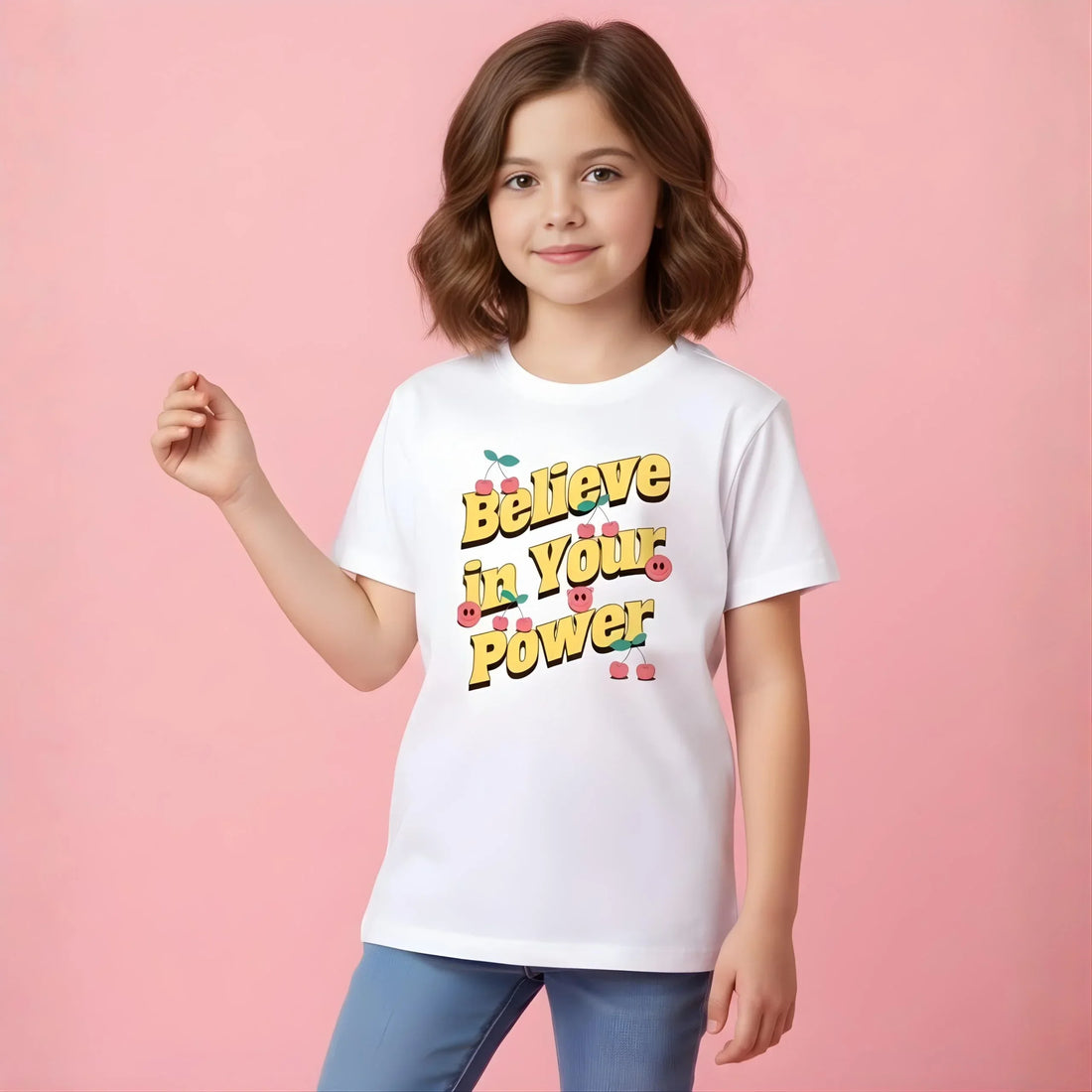 Believe In Your Power Graphic Tee - Cornus Fashion