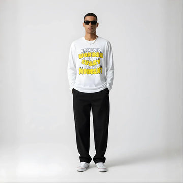 WonderWave Men’s Graphic Long-Sleeve Tee - Cornus Fashion