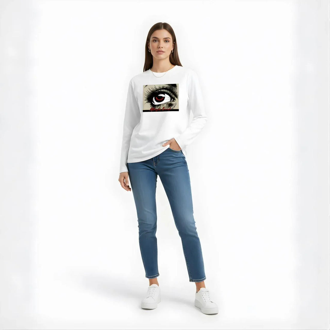 VisionArt Women’s Graphic Long-Sleeve Tee - Cornus Fashion