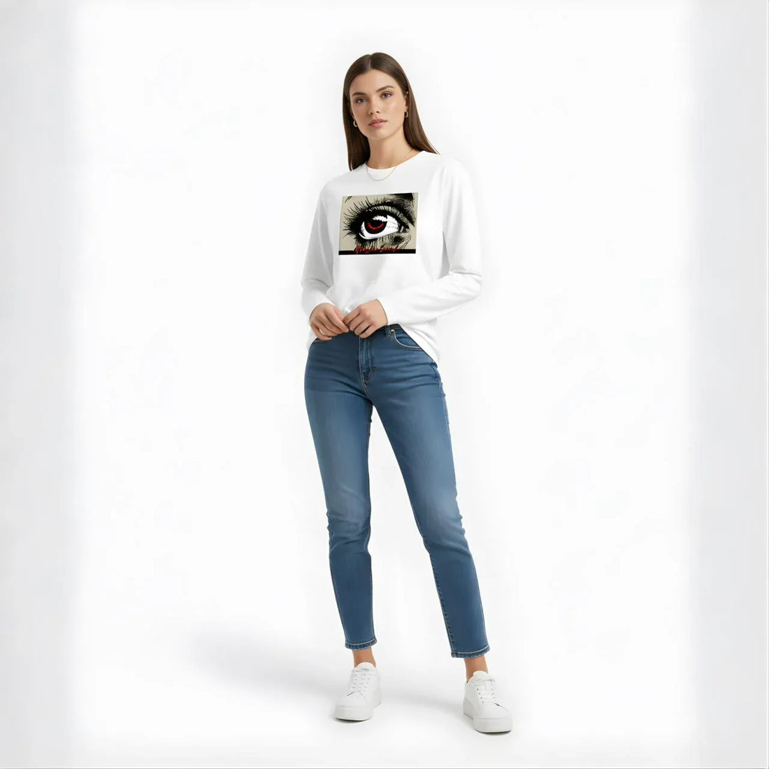 VisionArt Women’s Graphic Long-Sleeve Tee - Cornus Fashion
