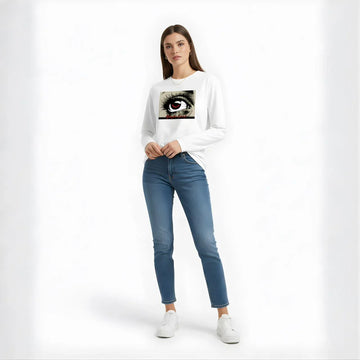 VisionArt Women’s Graphic Long-Sleeve Tee - Cornus Fashion