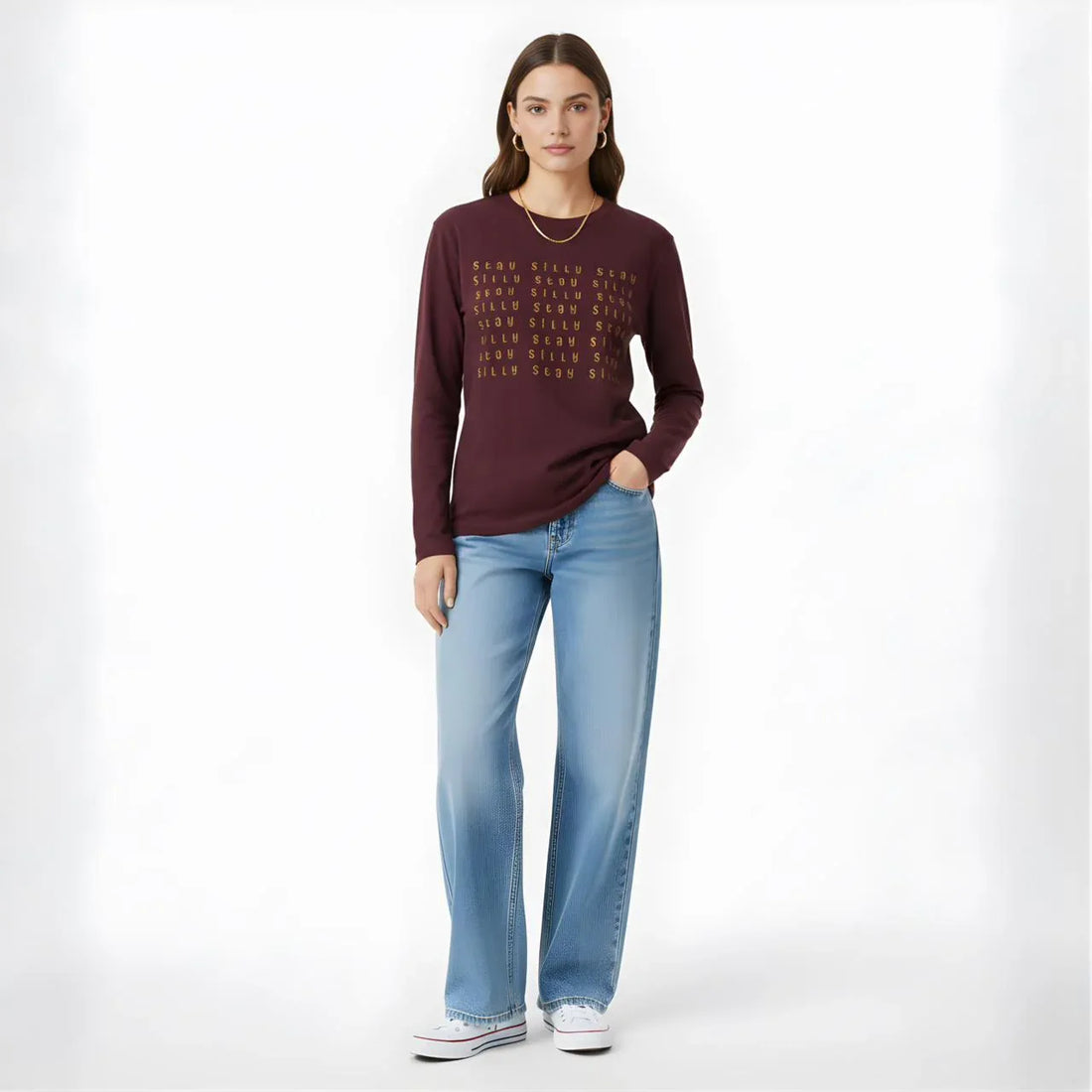Stay Silly full sleeves - Cornus Fashion