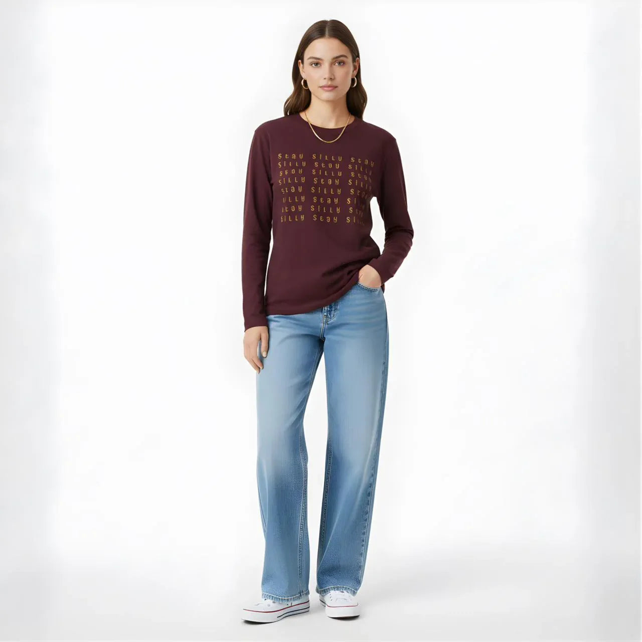 Stay Silly full sleeves - Cornus Fashion