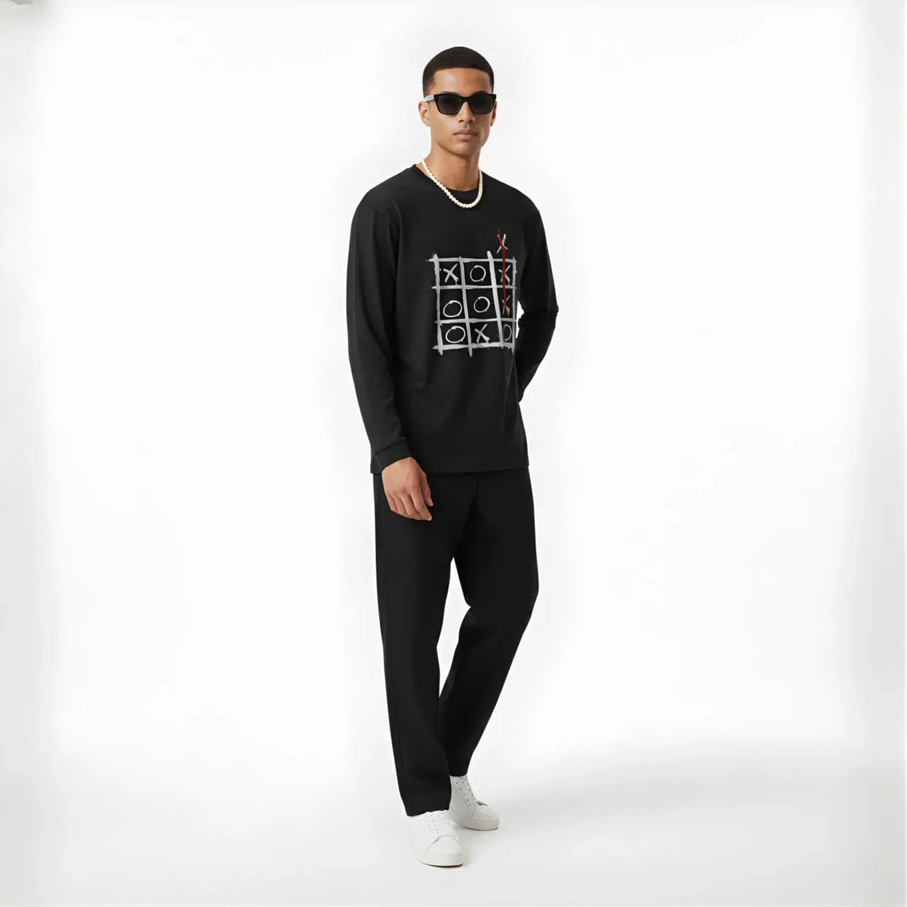 Tic-Tac-Win Minimalist full sleeves - Cornus Fashion