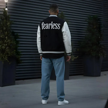 Fearless Varsity Jacket - Cornus Fashion