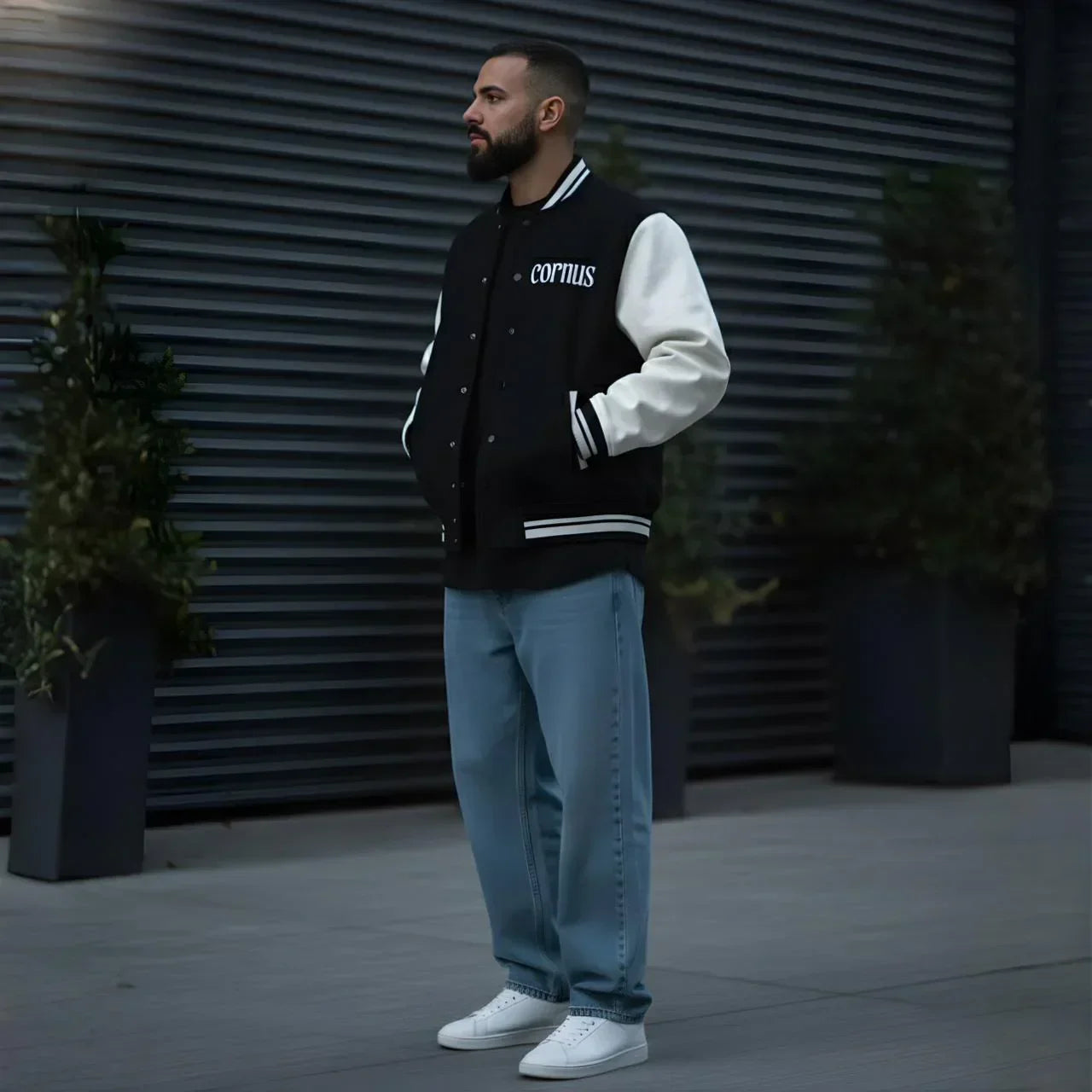 Fearless Varsity Jacket - Cornus Fashion
