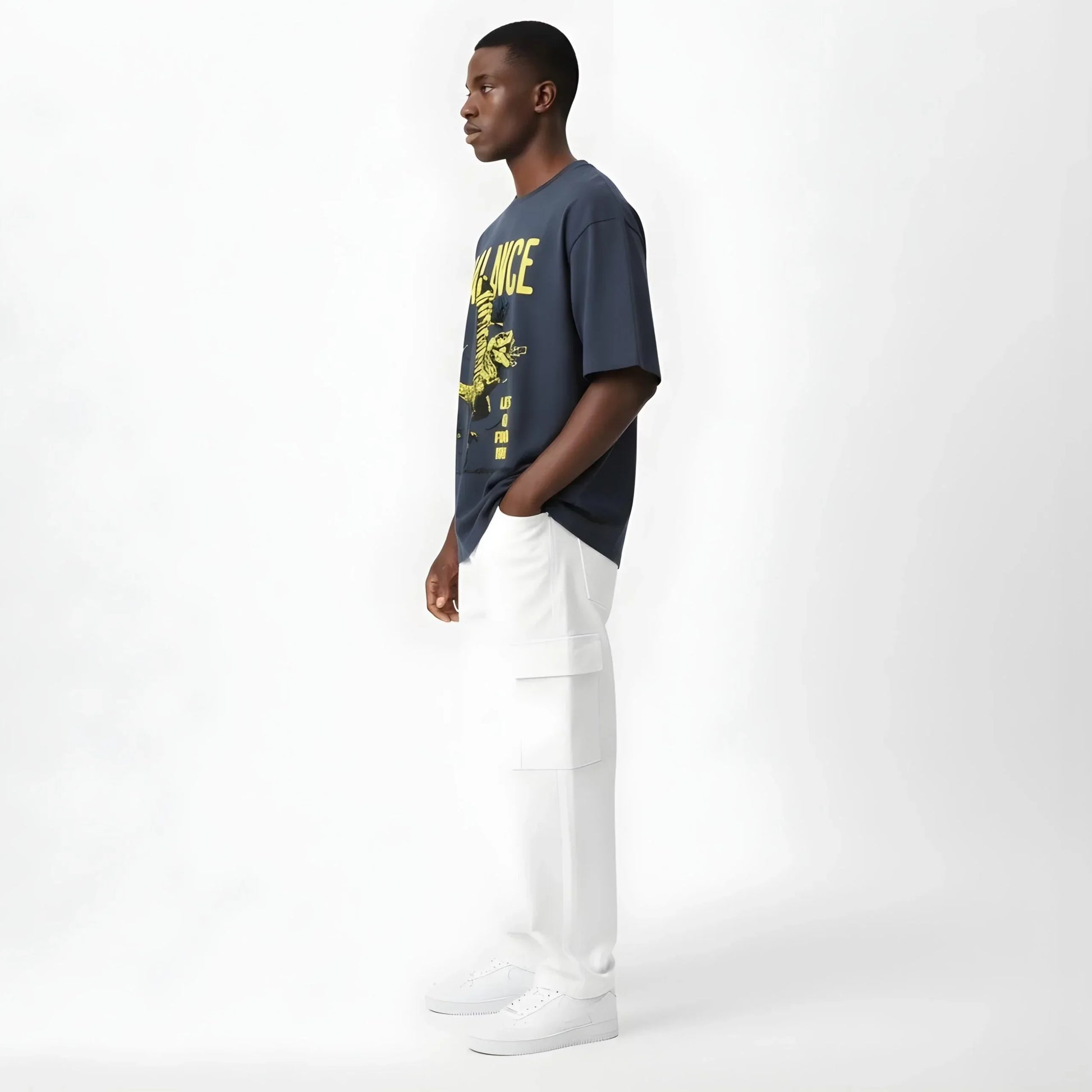 BALANCE Oversized Graphic Tee - Cornus Fashion